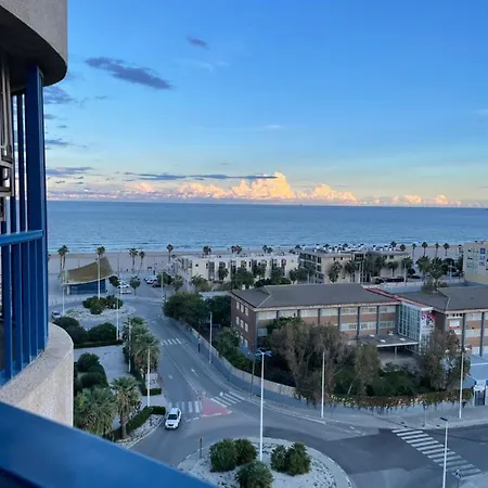 Atico Frente Al Mar, Pataconablue, Complejo Vacacional Appartement Valencia Buitenkant foto