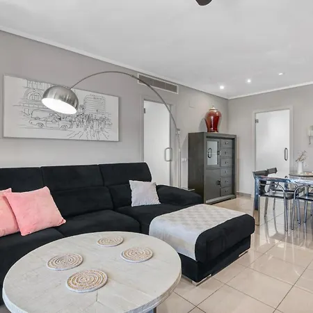 Atico Frente Al Mar, Pataconablue, Complejo Vacacional Appartement Valencia Buitenkant foto
